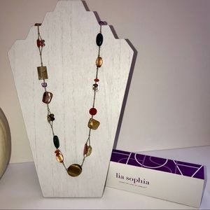 Long Lia Sophia Necklace NWOT